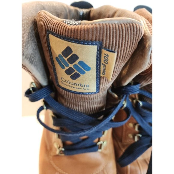 MENS'S SZ 14 COLUMBIA BUGABOOT WATERPROOF 100 GRAIN BOOTS BM3871-242 OMNI HEAT - Picture 8 of 10